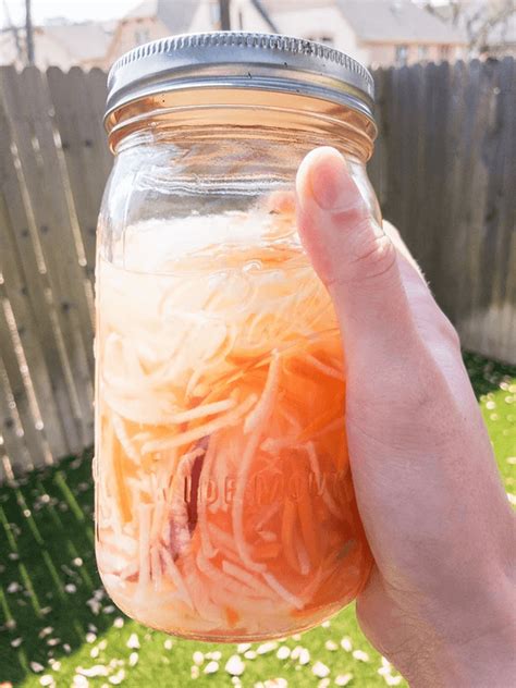 Vietnamese Pickled Carrots And Daikon Radish Wife Of A Hunter