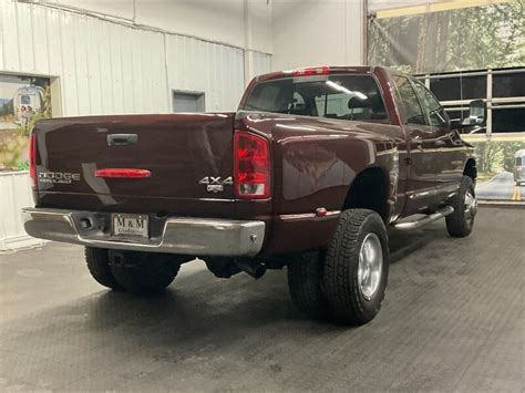 2004 Dodge Ram 3500 Laramie 4x4 5 9l D Quad Cab Dually Cummins Diesel