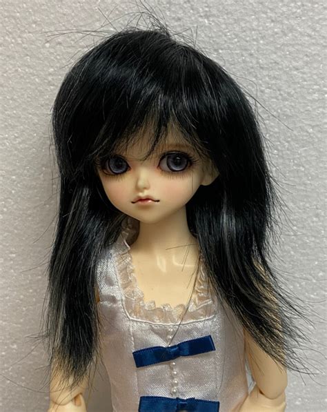 Jojo Wig Black W Blonde Size 7 8 Doll Peddlar