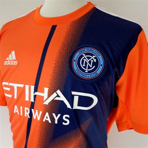 New York City Fc Adidas 2022 2023 Away Football Shirt New Multiple Sizes Football Fan Uk