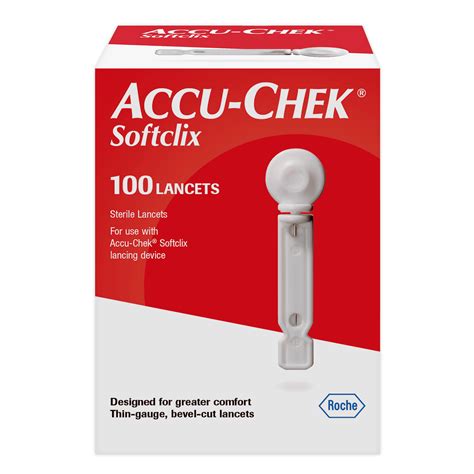 Accu Chek Softclix Diabetes Lancets For Diabetic Blood Glucose Testing