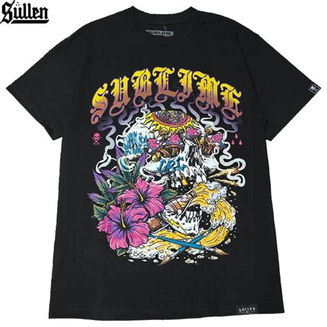 【楽天市場】sullen Clothing サレンクロージング X Sublime サブライム Sublime Skull Tシャツ