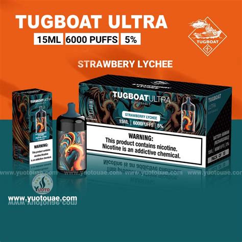 Tugboat Ultra Black Mamba Flavour 6000 Puffs Tugboat Vape