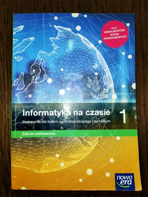 Informatyka Na Czasie Zakres Podstawowy Gda Sk Kup Teraz Na