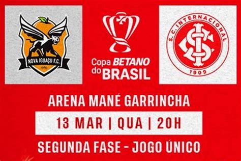 Nova Igua U X Internacional Onde Ver O Jogo Da Copa Do Brasil