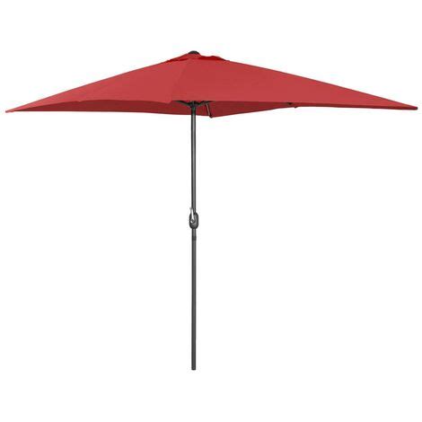 Sombrilla De Jard N Parasol Para Terraza Burdeos X Cm