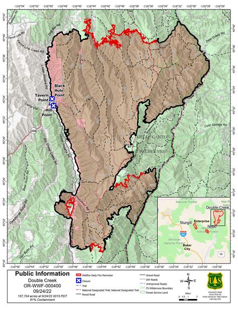 Orwwf Double Creek Fire Incident Maps Inciweb