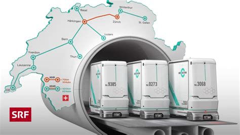 Cargo Sous Terrain Informiert Ber Unterirdisches Transportsystem