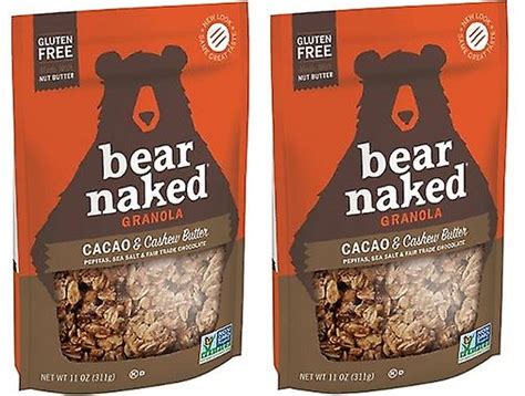 Bear Naked Granola Cacao Beurre De Noix De Cajou 2 Sac Pack Fruugo FR