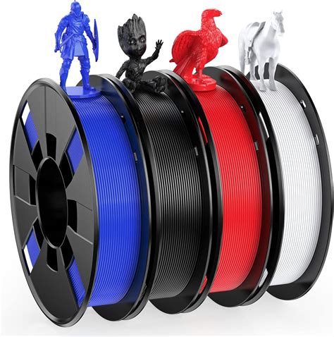 Filament PLA 4 Couleurs Pour Imprimante 3D WEEFUN Filament PLA 1 75mm