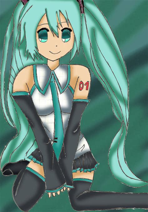 Hatsune Miku By Xxmoonlightwarriorxx On Deviantart