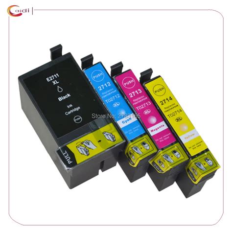 4PK Ink Cartridges Compatible For Epson Workforce WF 3620DWF WF