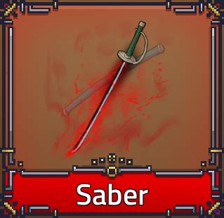 Saber | King Legacy Wiki | Fandom