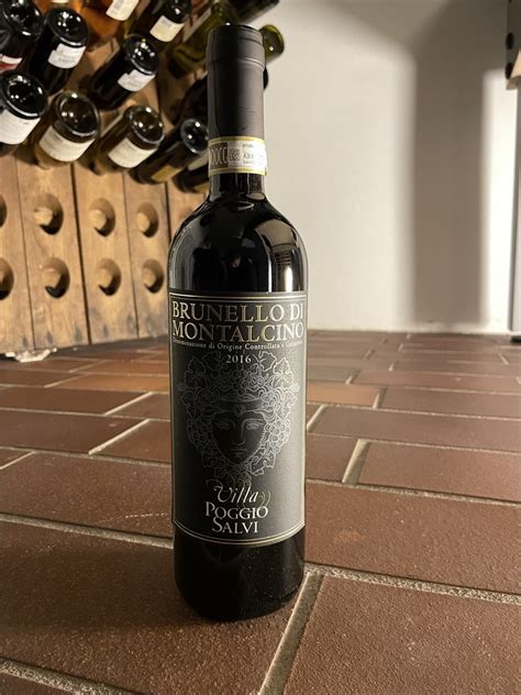 Villa Poggio Salvi Brunello Di Montalcino 2016