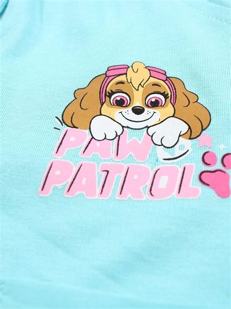 Paw Patrol Ensemble T Shirt Short Fille Imprim La Pat Patrouille