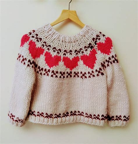 Lovestruck Jumper Pattern By Mrs Moon Tribe Yarns London Tribeyarns