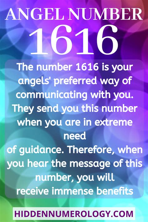 Angel Number 1616 | Seeing 1616 - Meaning and Symbolism?