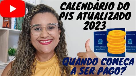 Calendario Do Pis Atualizado Quando Vai Ser Pago Youtube