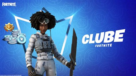 Clube Fortnite Pacote De Janeiro Traz Itens De Inverno