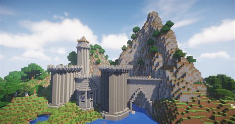 First Terraform Build Mountain Pass With A Stronghold R Minecraft