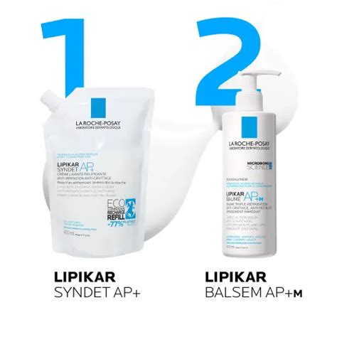 La Roche Posay Lipikar Syndet AP Reinigende Gel Crème 400ml bestellen