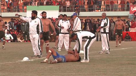 Pakistan Vs India Final International Kabaddi Match At Punjab Stadium