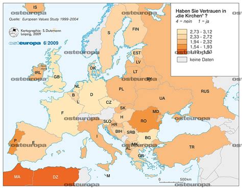 Zeitschrift OSTEUROPA Europa Werte Und Religion