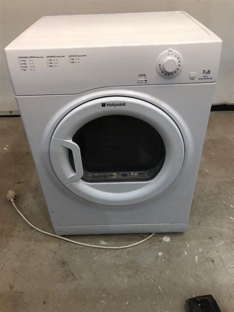 Hotpoint Aquarius Vented Tumble Dryer Tvfm 70b White In Antrim Road Belfast Gumtree