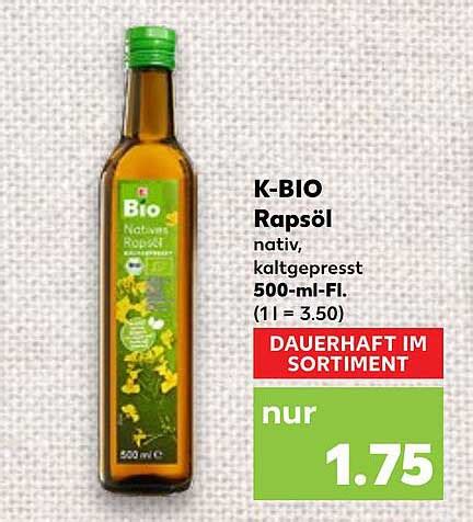 K Bio Raps L Angebot Bei Kaufland Prospekte De