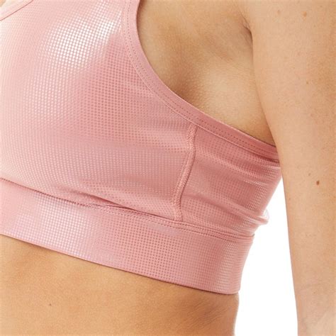 Buy Puma Womens Drycell Mid Impact Stardust Sports Bra Rosette Print