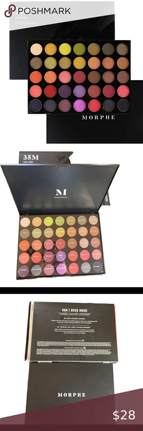 Morphe 35m Boss Mood Artistry Palette Morphe Artistry Style