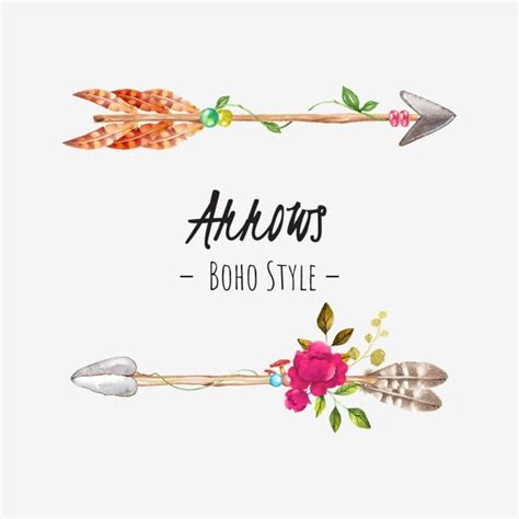 Boho Arrow Vector Png Images Beautiful Boho Arrow Arrow Boho Water