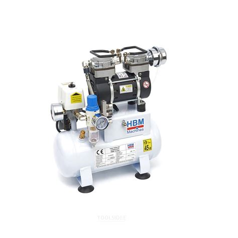 HBM Low Noise Airbrush Compressor 4 Liter Model 2 Toolsidee