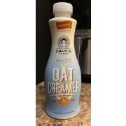 Califia Farms Oat Creamer Hazelnut Calories Nutrition Analysis