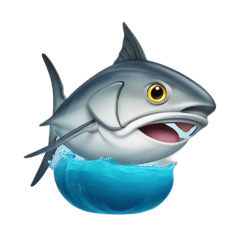 Colourful Tin Of Tuna Fish Ai Emoji Generator