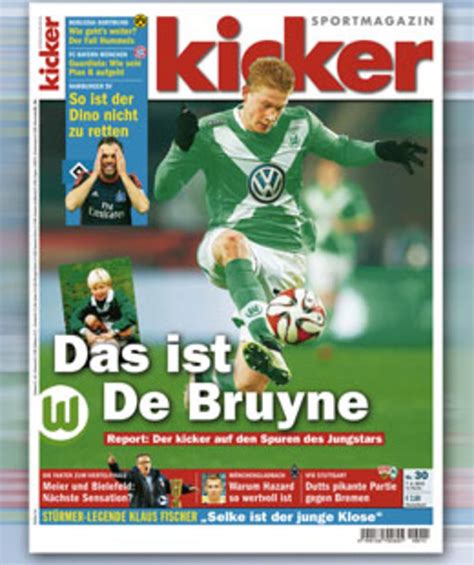 De Bruyne - kicker auf Spurensuche! | Bundesliga - kicker