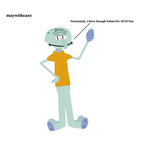 Squidward Tentacles Spongebob By Maywithcare On Deviantart