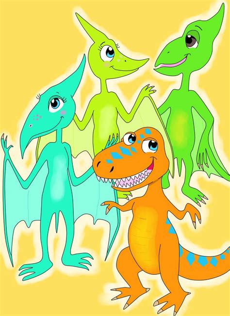 familia Pteranodon by AsmodeodeSinan on DeviantArt | Dinosaur train ...