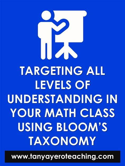 Targeting The Different Levels Of Understanding In Your Math Class