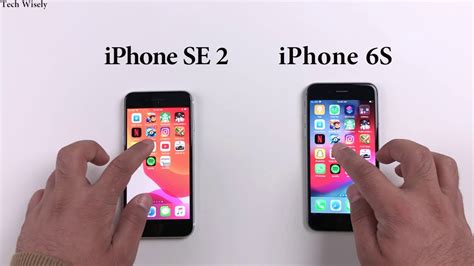 Iphone Se 2 Vs Iphone 6s Speed Test Comparison Youtube