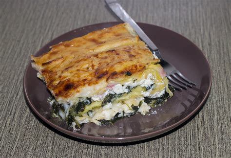 Lasagne Con Ricotta E Spinaci Primo Per Capodanno