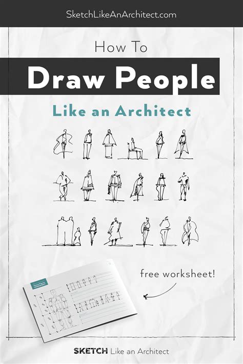 Quickly Sketching Human Figures Is An Essential Skill For Any Architect