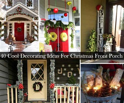 How To Decorate Front Porch Columns For Christmas Shelly Lighting