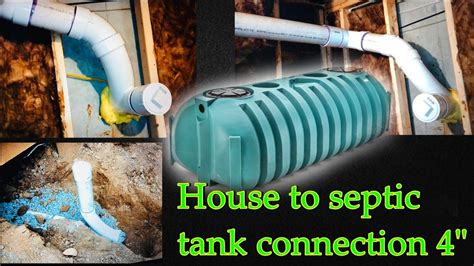 House To Septic Tank Connection 4 Youtube