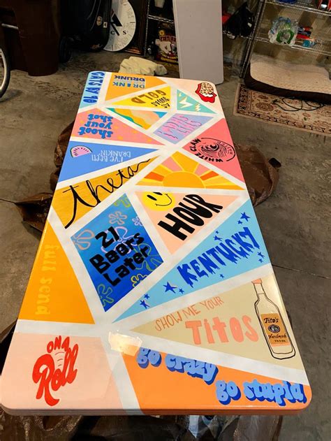 Beer Pong Table Design Template Check Out All Of The Fun Amazing