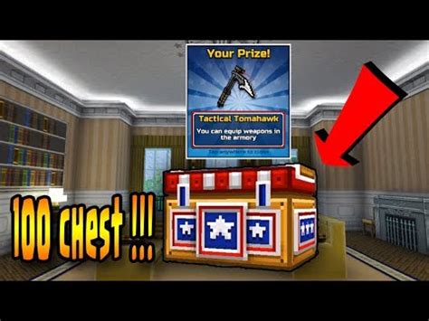 OPENING 100 SUPER CHEST MYTHICAL WON Pixel Gun 3D YouTube