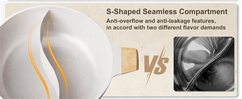 Amazon Dezin Qt Double Flavor Shabu Shabu Pot With Divider Dual Sided Nonstick Hot Pot