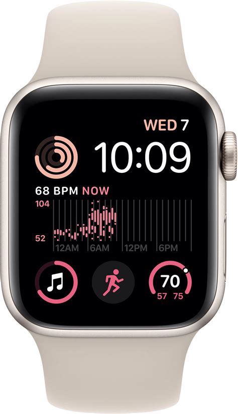 Best Buy Apple Watch Se Nd Generation Gps Mm Aluminum Case With