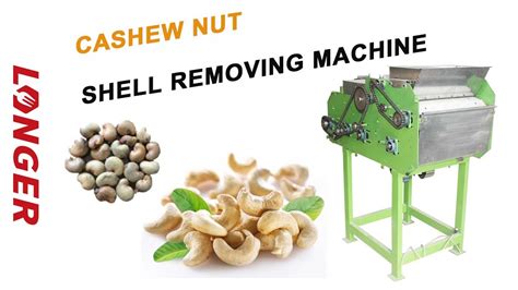 Cashew Nut Shell Removing Machine Fully Automatic YouTube