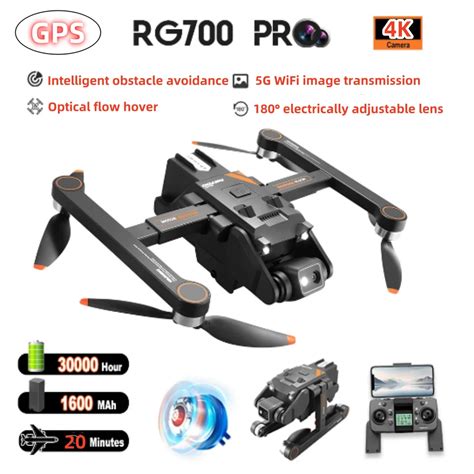 Rg Pro Gps Hd Drone K Professional Aerial Drone Dual Camera G Wifi